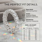 🔥 Final Flash Sale: 90% OFF-The Timeless Elegance - Premium Moissanite Eternity Band🔥