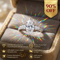 🔥90% OFF Flash Sale:The Timeless Trinity: Marquise & Pear Moissanite Ring