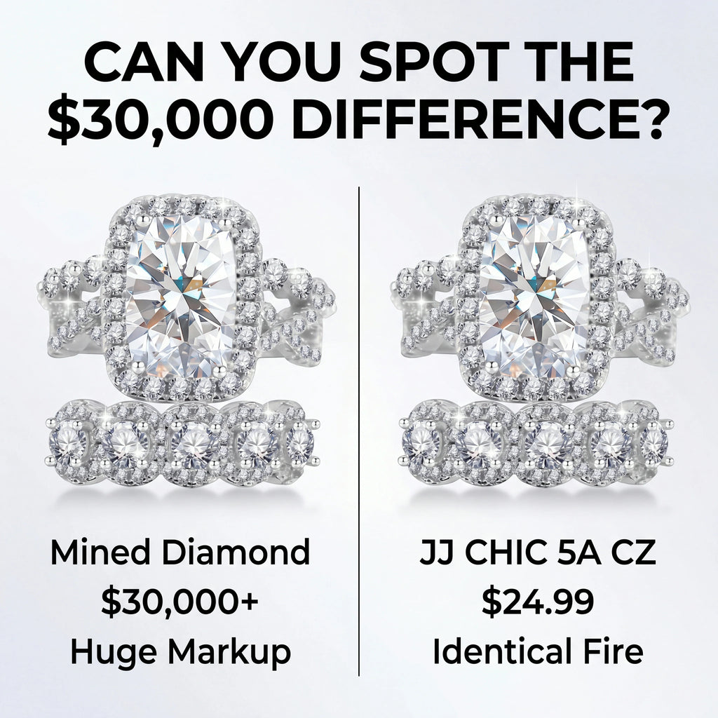 🔥90% OFF TODAY: No More Tight Rings: 5-Carat D-Color VVS1 Moissanite Comfort-Fit Set (S925 Silver, Sizes 4-16)