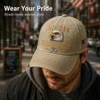 DD-214 Veteran 3D Embroidered Cap - “IT'S A VETERAN THING YOU WOULDN'T UNDERSTAND”🎁 Free Honor Coin With Every Cap Purchase