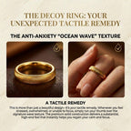 🔥 Final Flash Sale: 90% OFF-The "Everything-Proof" Travel Decoy Ring - Tarnish-Free Wave Band