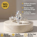 🔥 Last Day Flash Sale — Premium 2-Carat Marquise Moissanite Ring | 90% OFF 🔥