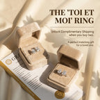 The Timeless Duo "Toi et Moi" Ring | 90% OFF Flash Sale (Ends Today)🔥