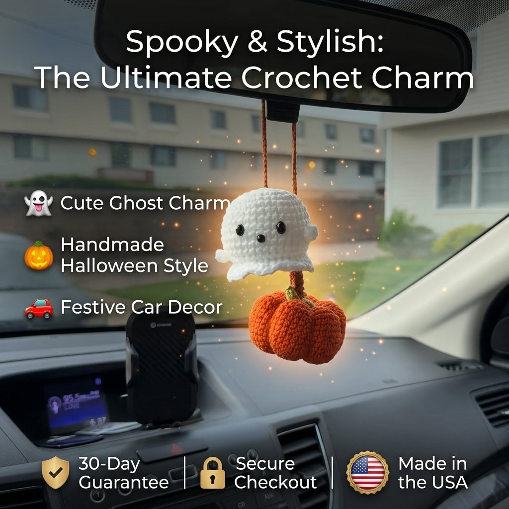 ⚡ 90% OFF Flash Sale: Gourd-geous Ghost Halloween Charm