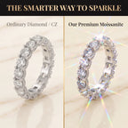 🔥 Final Flash Sale: 90% OFF-The Timeless Elegance - Premium Moissanite Eternity Band🔥