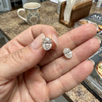 Grand Elegance: Oval Premium Moissanite Stud Earrings--Last Day Sale🔥90% OFF