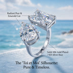 The Timeless Duo "Toi et Moi" Ring | 90% OFF Flash Sale (Ends Today)🔥