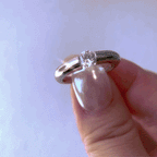 🔥90% OFF Flash Sale:The Modern Classic: Sleek Solitaire Moissanite Ring