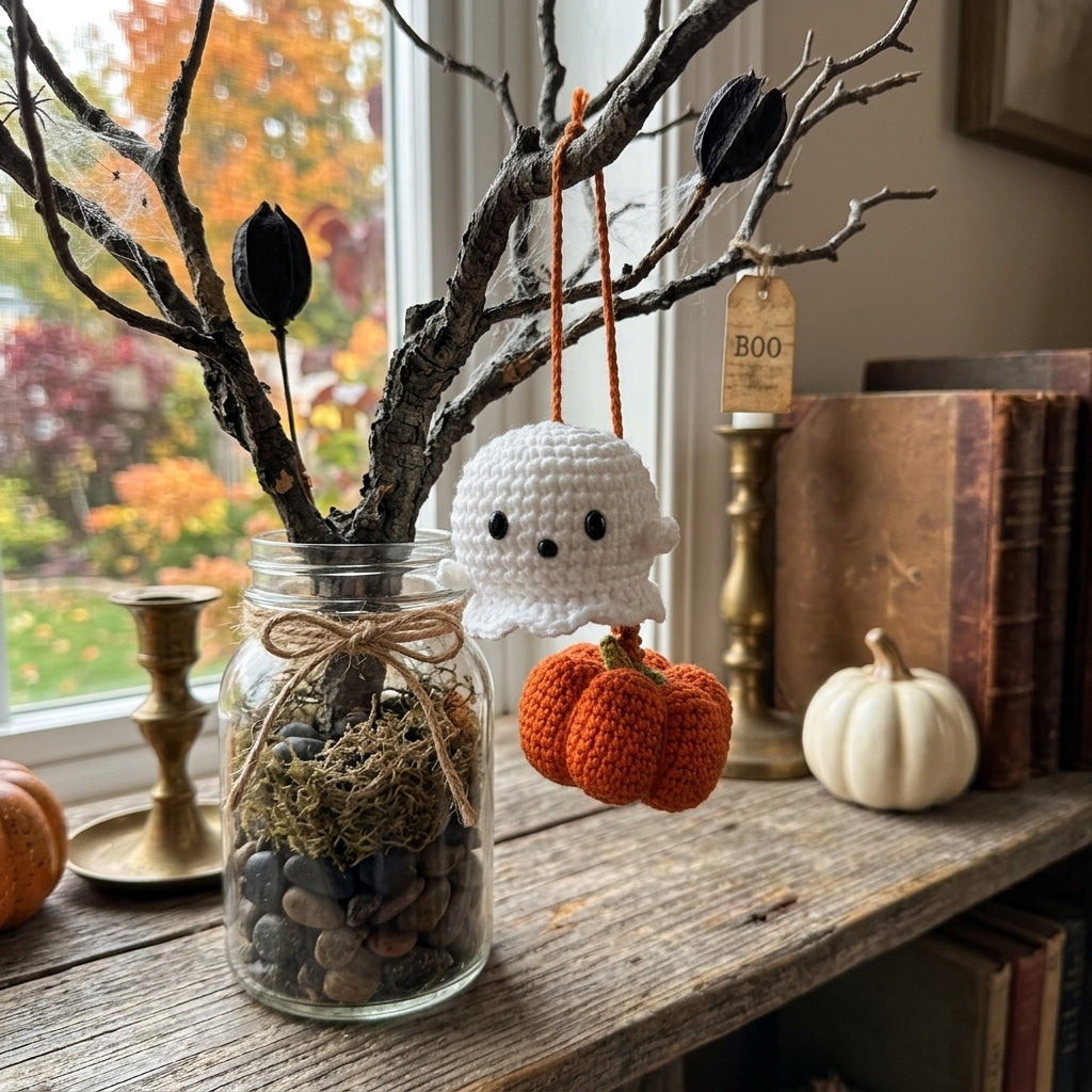 ⚡ 90% OFF Flash Sale: Gourd-geous Ghost Halloween Charm
